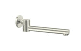 Dolce Wall Mounted Swivel Bath Spout Brushed Nickel - Nero