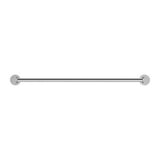 Classic Single Towel Rail - Nero 600mm Chrome