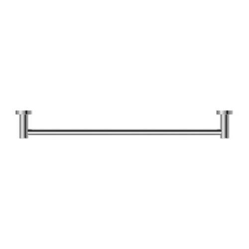 Classic Single Towel Rail - Nero 600mm Chrome