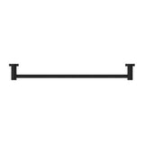 Classic Single Towel Rail - Nero 600mm Matte Black