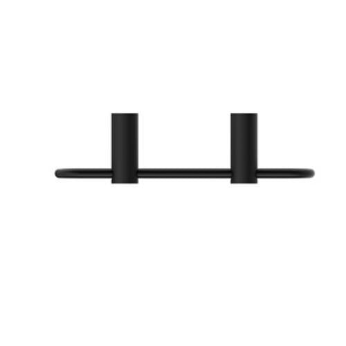 Mecca New Towel Ring Matte Black - Nero