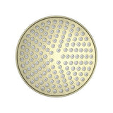 York 200mm Shower Head Aged Brass - Nero