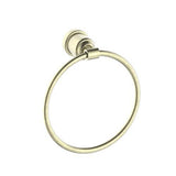 York Towel Ring Aged Brass - Nero