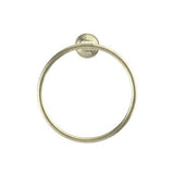 York Towel Ring Aged Brass - Nero