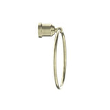 York Towel Ring Aged Brass - Nero