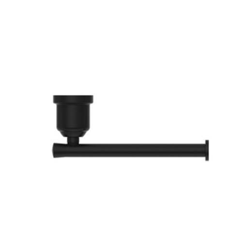York Toilet Roll Holder Matte Black - Nero