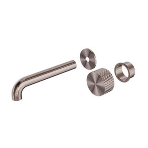 Opal Progressive Wall Basin Set - Nero 120mm Trim Kit Brushed Bronze