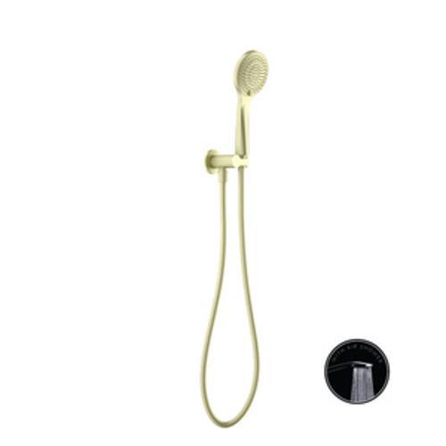 Opal Shower On Bracket Air Shower Brushed Gold - Nero