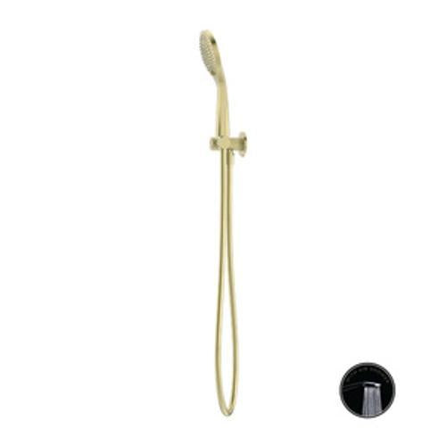 Opal Shower On Bracket Air Shower Brushed Gold - Nero