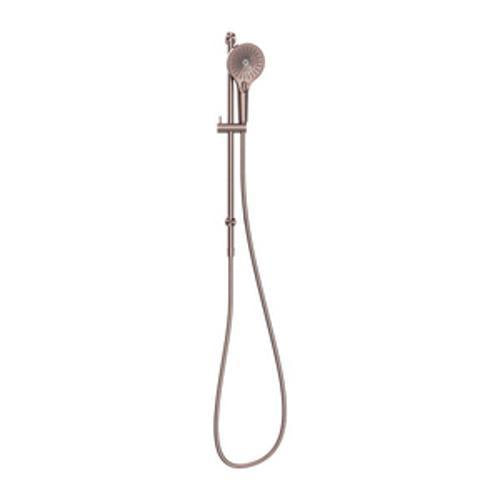 Opal Shower Rail Brushed Bronze - Nero