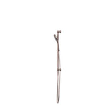 Opal Shower Rail With Air Shower II Brushed Bronze - Nero