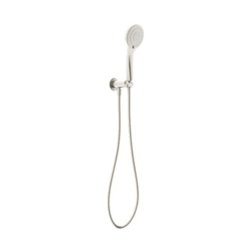 Mecca Shower On Bracket With Air Shower Brushed Nickel - Nero