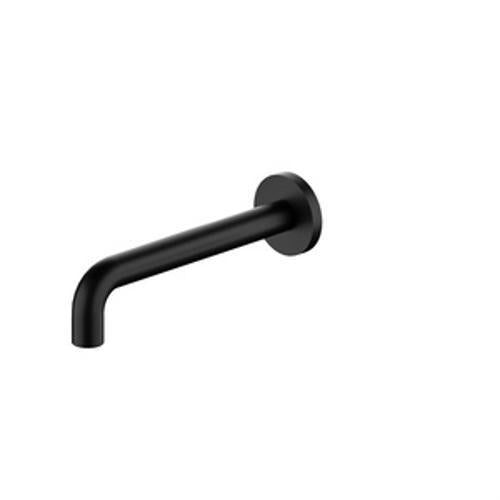 X Plus Wall Basin Set Spout Only - Nero 215mm Matte Black