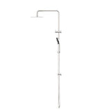 Round Project Twin Shower 4 Star Rating Brushed Nickel - Nero