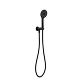 Project Round Shower On Bracket 4 Star Rating Matte Black - Nero