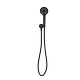 Project Round Shower On Bracket 4 Star Rating Matte Black - Nero