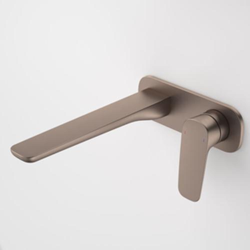 Contura II Wall Basin/Bath Mixer Lead Free - Caroma 220mm Brushed Bronze