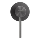 Circo Shower Mixer All Pressures Brushed Gun Metal Wall Mounted - Aquatica
