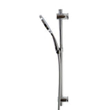 Circo Single Spray Slide Shower Set All Pressures 1.5m Hose Polished Stainless