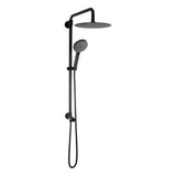 Circo Wall Mounted Shower Centre Mains Pressure Rain Head With Hand Shower Matte