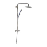 Circo Wall Mounted Shower Centre Mains Pressure Rain Head With Hand Shower