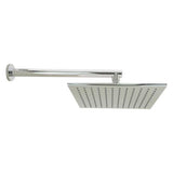 Prestigio Wall Mounted Shower Rose Square Head 250 x 250mm All Pressures Chrome