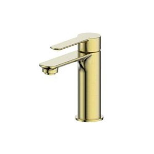 Astro II Basin Mixer PVD Brushed Brass - Greens