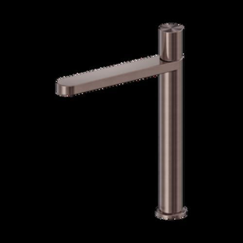 Pure Tall Basin Mixer SS316L Brushed Bronze - Nero