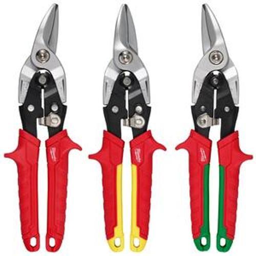 Aviation Snips 3 Pieces Set - Milwaukee