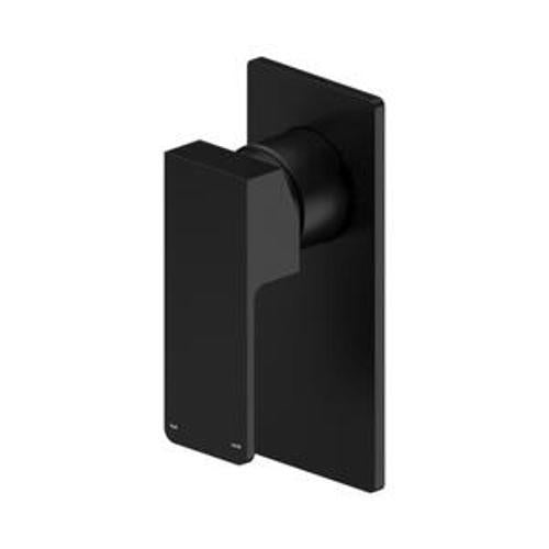 Celia Shower Mixer Rectangular Backplate Matte Black - Nero