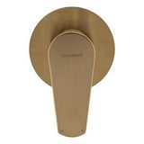 Saluto Shower Mixer - Aquatica 40mm Brushed Gold DZR Brass