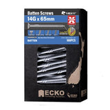 T-REX17 Bugle Batten Screw XGuard - Ecko 14g x 65mm 100 Box