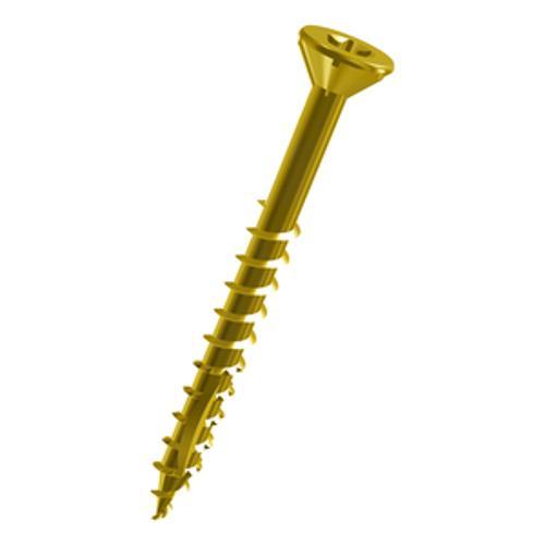 T-REX17 TimbaTX Wood Screw Yellow Zinc - Ecko 8g x 45mm 150 Box