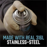 SEYMOUR AEROSOL 316L STAINLESS-BLAST BLACK FINISH