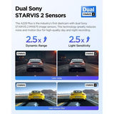 VIOFO DASHCAM A229DUO-G 2K 1440P + 2K 5GHZ WIFI + GPS