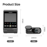 VIOFO DASHCAM A229DUO-G 2K 1440P + 2K 5GHZ WIFI + GPS