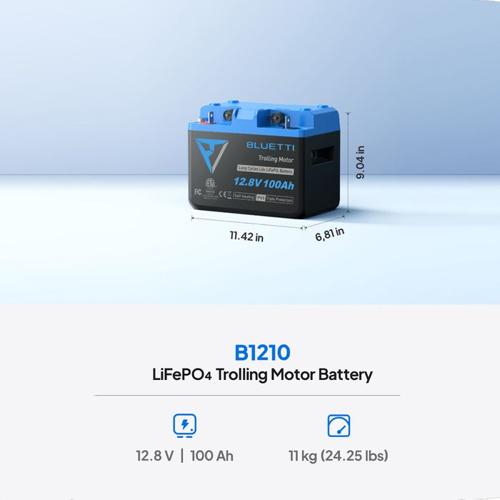 BLUETTI 12V 100A LITHIUM BATTERY