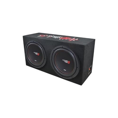 CERWIN VEGA XED 12" SUBWOOFER AND ENCLOSURE WITH AMPLIFIER BASSKIT PACKAGE