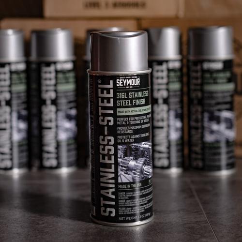 SEYMOUR AEROSOL 316L STAINLESS-BLAST STAINLESS-STEEL FINISH