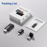 OTTOCAST CARPLAY & ANDROID AUTO TO WIRELESS USB ADAPTER MINI 2-IN-1