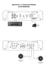 CERWIN VEGA AMPLIFIER CVP SERIES MONO 370W RMS @ 4OHM / 600W RMS @ 2OHM