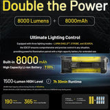 NITECORE EDC37 8000 LUMEN EDC FLASHLIGHT