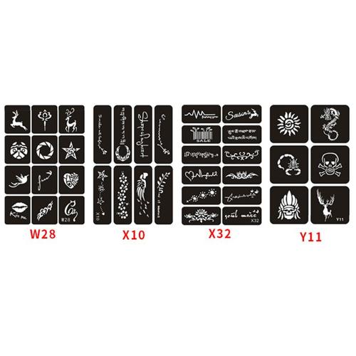 FORMULA AIRBRUSH WATERPROOF STENCIL BOOK 20PG