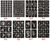 FORMULA AIRBRUSH WATERPROOF STENCIL BOOK 20PG