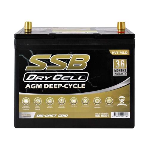 AGM BATTERY DEEP CYCLE DUAL PURPOSE 12V 85AH 620CCA BY SSB (24LX MF) ULTRA HIGH