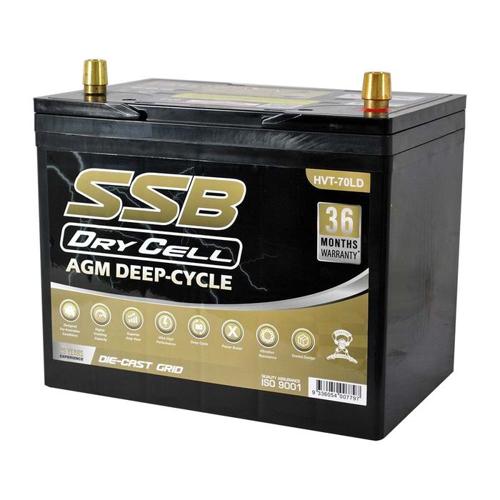 AGM BATTERY DEEP CYCLE DUAL PURPOSE 12V 85AH 620CCA BY SSB (24LX MF) ULTRA HIGH