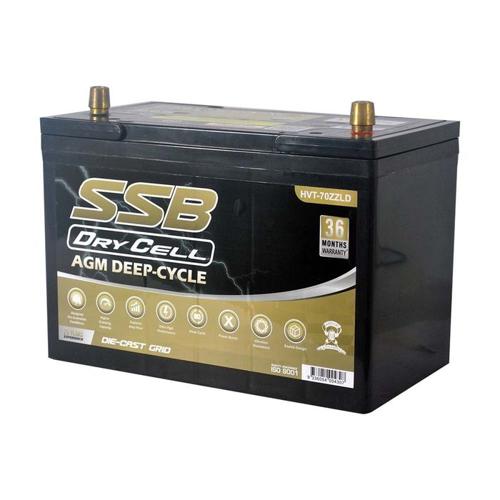 AGM BATTERY DEEP CYCLE DUAL PURPOSE 12V 105AH 780CCA BY SSB (27LX MF) ULTRA HIGH
