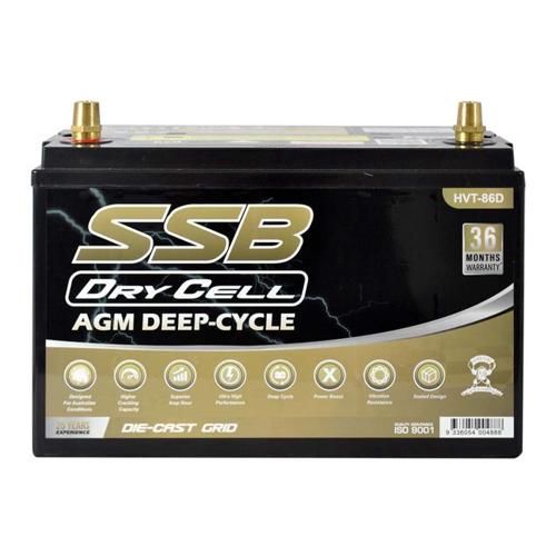 AGM BATTERY DEEP CYCLE DUAL PURPOSE 12V 130AH 1000CCA BY SSB (31X MF) ULTRA HIGH