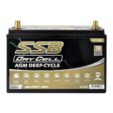 AGM BATTERY DEEP CYCLE DUAL PURPOSE 12V 130AH 1000CCA BY SSB (31X MF) ULTRA HIGH