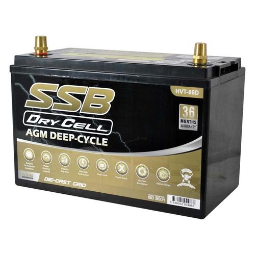 AGM BATTERY DEEP CYCLE DUAL PURPOSE 12V 130AH 1000CCA BY SSB (31X MF) ULTRA HIGH